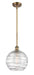 Innovations - 516-1S-BB-G1213-10 - One Light Mini Pendant - Ballston - Brushed Brass