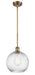 Innovations - 516-1S-BB-G1214-10 - One Light Mini Pendant - Ballston - Brushed Brass