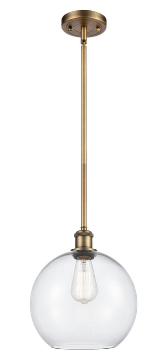 Innovations - 516-1S-BB-G122-10 - One Light Mini Pendant - Ballston - Brushed Brass