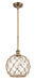 Innovations - 516-1S-BB-G122-10RB - One Light Mini Pendant - Ballston - Brushed Brass