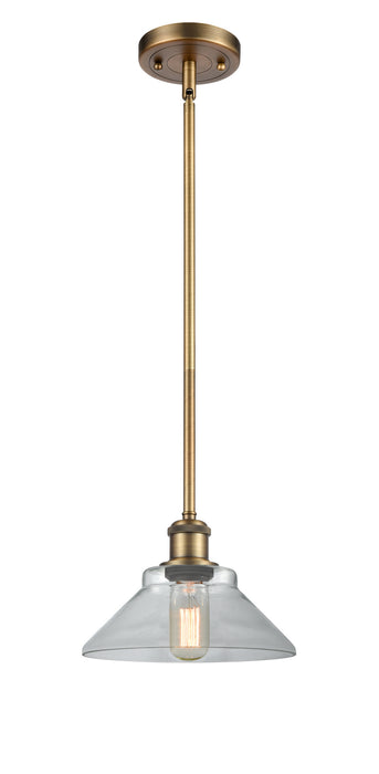 Innovations - 516-1S-BB-G132 - One Light Mini Pendant - Ballston - Brushed Brass