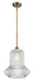 Innovations - 516-1S-BB-G212 - One Light Mini Pendant - Ballston - Brushed Brass