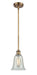 Innovations - 516-1S-BB-G2811 - One Light Mini Pendant - Ballston - Brushed Brass