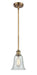 Innovations - 516-1S-BB-G2812 - One Light Mini Pendant - Ballston - Brushed Brass
