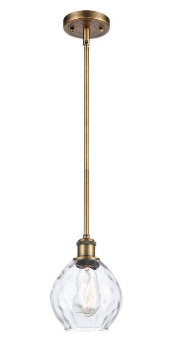 Innovations - 516-1S-BB-G362 - One Light Mini Pendant - Ballston - Brushed Brass