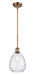 Innovations - 516-1S-BB-G372 - One Light Mini Pendant - Ballston - Brushed Brass