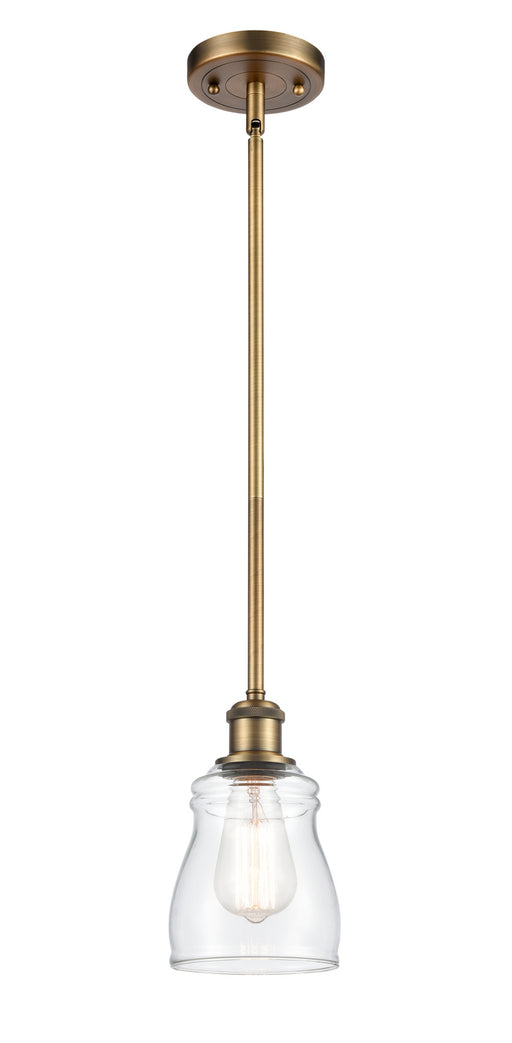 Innovations - 516-1S-BB-G392 - One Light Mini Pendant - Ballston - Brushed Brass