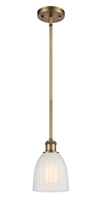 Innovations - 516-1S-BB-G441 - One Light Mini Pendant - Ballston - Brushed Brass