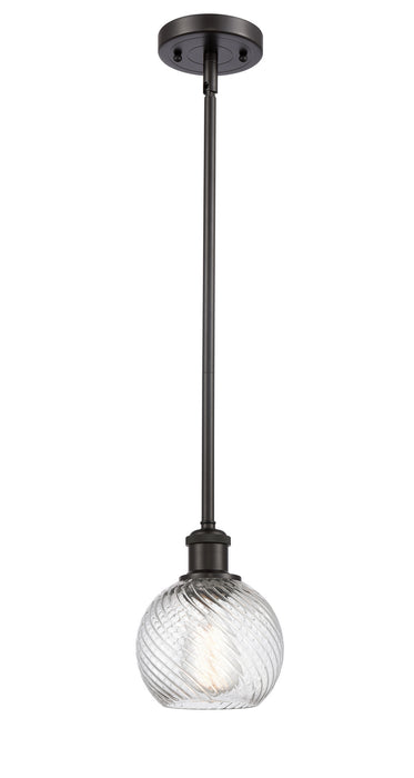 Innovations - 516-1S-OB-G1214-6 - One Light Mini Pendant - Ballston - Oil Rubbed Bronze