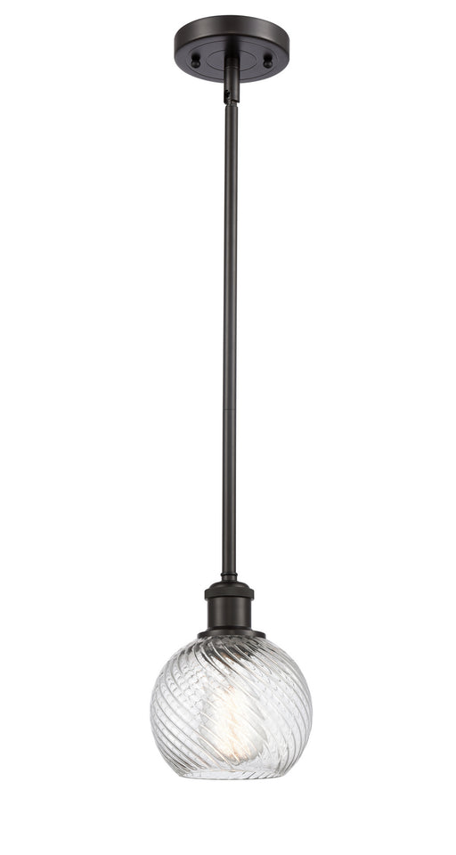 Innovations - 516-1S-OB-G1214-6 - One Light Mini Pendant - Ballston - Oil Rubbed Bronze