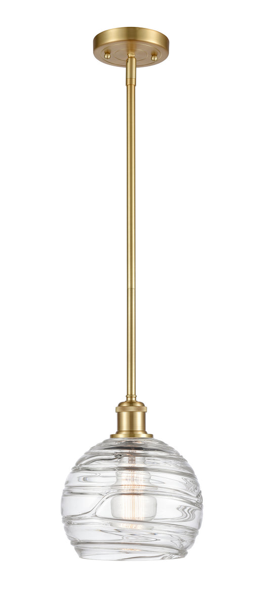 Innovations - 516-1S-SG-G1213-8 - One Light Mini Pendant - Ballston - Satin Gold