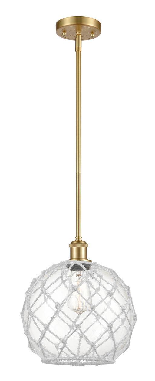 Innovations - 516-1S-SG-G122-10RW - One Light Mini Pendant - Ballston - Satin Gold