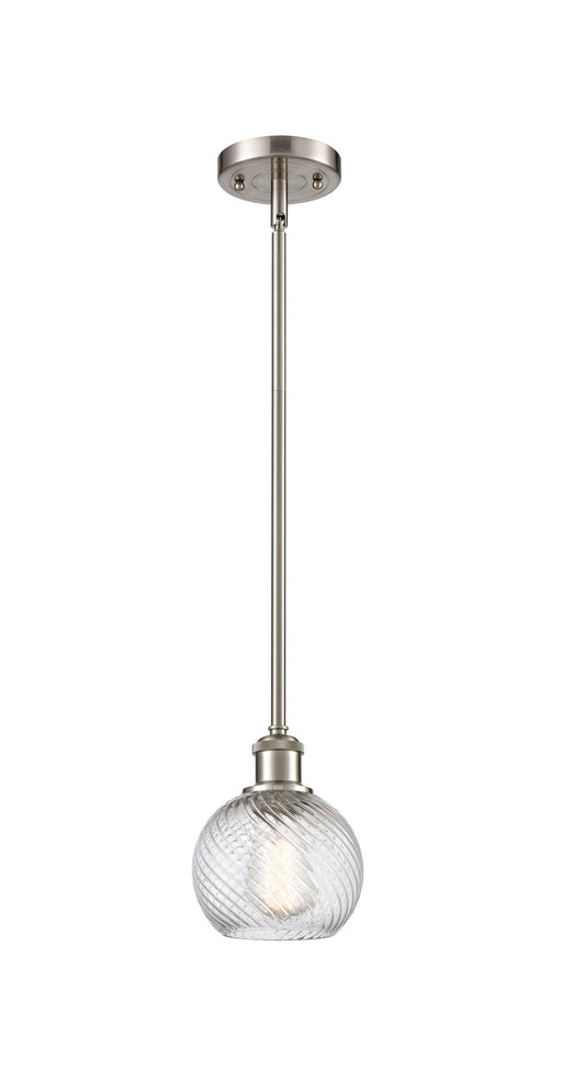 Innovations - 516-1S-SN-G1214-6 - One Light Mini Pendant - Ballston - Brushed Satin Nickel