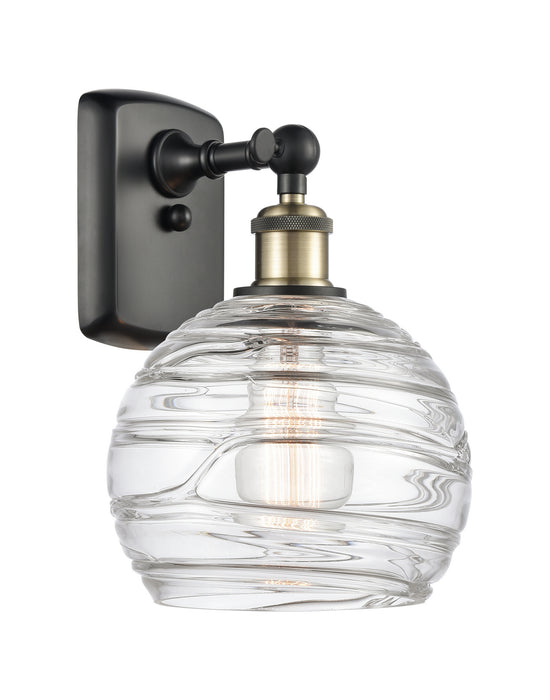 Innovations - 516-1W-BAB-G1213-8 - One Light Wall Sconce - Ballston - Black Antique Brass