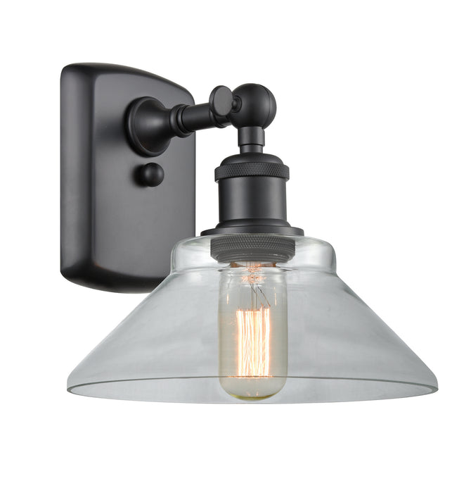 Innovations - 516-1W-BK-G132 - One Light Wall Sconce - Ballston - Matte Black