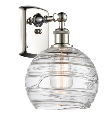 Ballston One Light Wall Sconce Polished Nickel