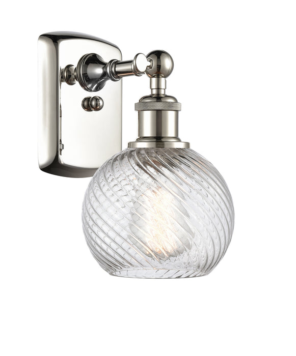 Innovations - 516-1W-PN-G1214-6 - One Light Wall Sconce - Ballston - Polished Nickel