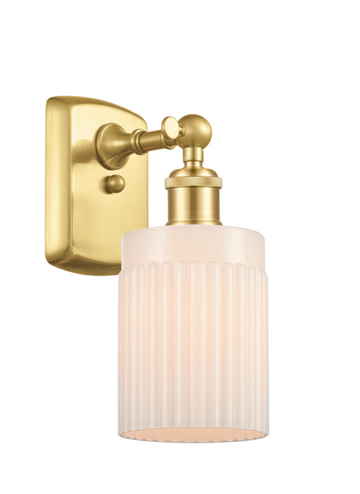 Innovations - 516-1W-SG-G341 - One Light Wall Sconce - Ballston - Satin Gold