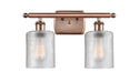 Innovations - 516-2W-AC-G112 - Two Light Bath Vanity - Ballston - Antique Copper