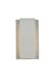 Elegant Lighting - LDOD4033S - LED Outdoor Wall Lamp - Raine - Silver