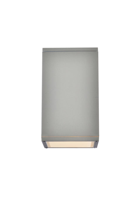 Elegant Lighting - LDOD4041S - Outdoor Wall Mount - Raine - Silver