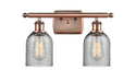 Innovations - 516-2W-AC-G257 - Two Light Bath Vanity - Ballston - Antique Copper