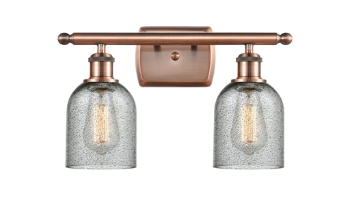 Innovations - 516-2W-AC-G257 - Two Light Bath Vanity - Ballston - Antique Copper