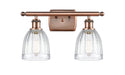 Innovations - 516-2W-AC-G442 - Two Light Bath Vanity - Ballston - Antique Copper