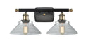 Innovations - 516-2W-BAB-G132 - Two Light Bath Vanity - Ballston - Black Antique Brass