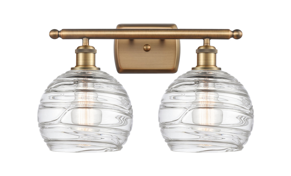 Innovations - 516-2W-BB-G1213-8 - Two Light Bath Vanity - Ballston - Brushed Brass
