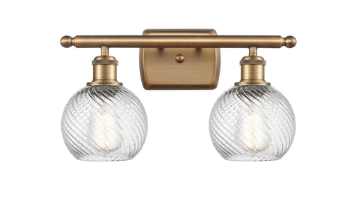 Innovations - 516-2W-BB-G1214-6 - Two Light Bath Vanity - Ballston - Brushed Brass