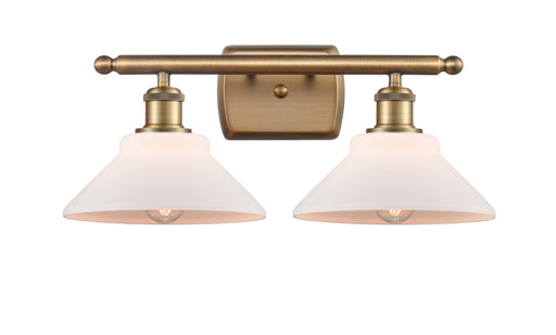 Innovations - 516-2W-BB-G131 - Two Light Bath Vanity - Ballston - Brushed Brass