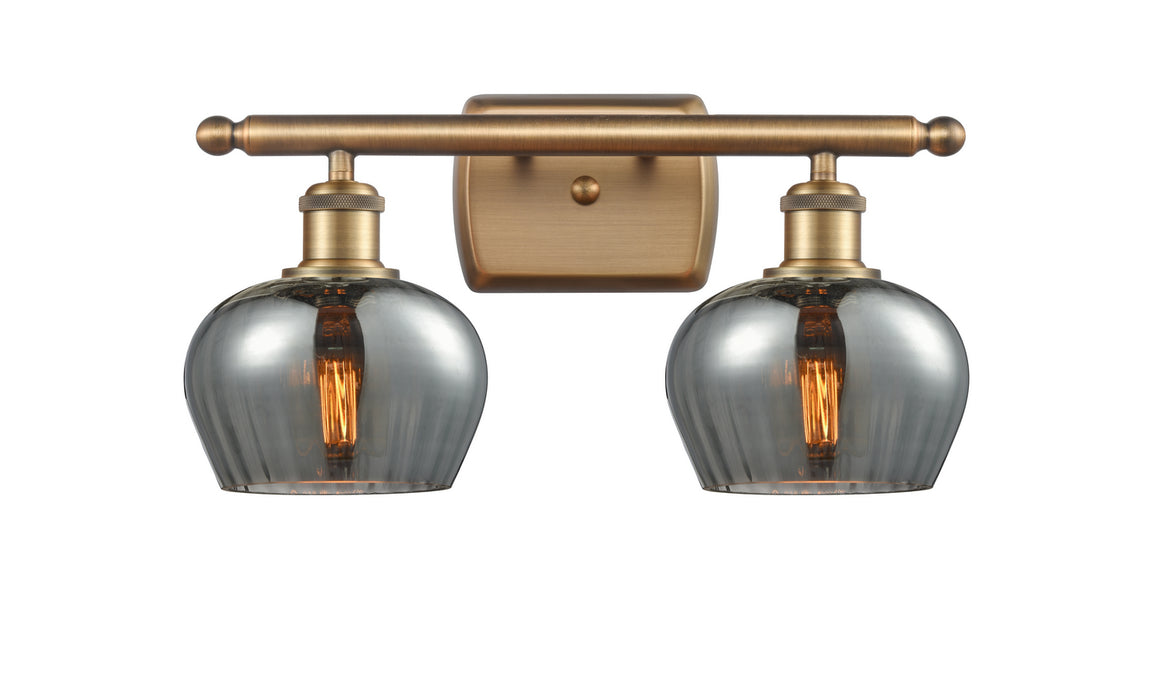 Innovations - 516-2W-BB-G93 - Two Light Bath Vanity - Ballston - Brushed Brass
