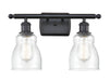Innovations - 516-2W-BK-G394 - Two Light Bath Vanity - Ballston - Matte Black