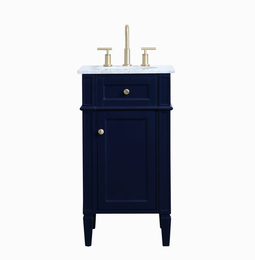 Elegant Lighting - VF12518BL - Single Bathroom Vanity - Williams - Blue
