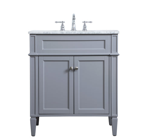 Elegant Lighting - VF12530GR - Single Bathroom Vanity - Williams - Grey
