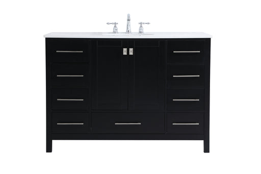 Elegant Lighting - VF18848BK - Single Bathroom Vanity - Irene - Black