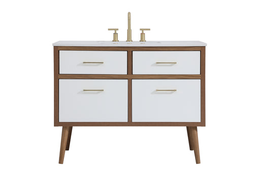 Elegant Lighting - VF41042WH - Bathroom Vanity Set - Boise - White