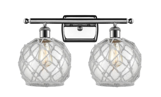 Innovations - 516-2W-PC-G122-8RW - Two Light Bath Vanity - Ballston - Polished Chrome