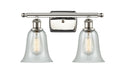 Innovations - 516-2W-PN-G2812 - Two Light Bath Vanity - Ballston - Polished Nickel