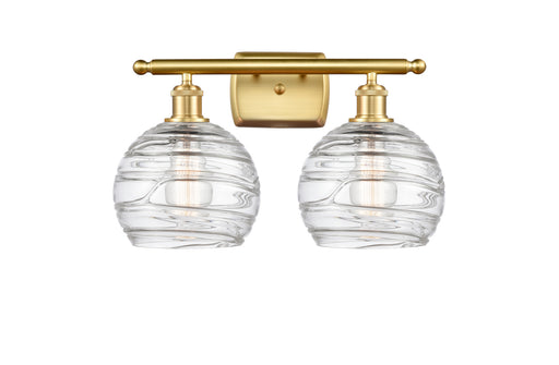 Innovations - 516-2W-SG-G1213-8 - Two Light Bath Vanity - Ballston - Satin Gold