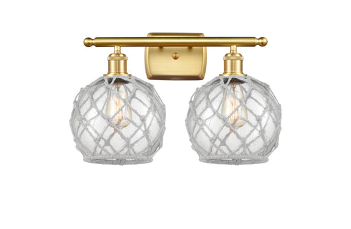 Innovations - 516-2W-SG-G122-8RW - Two Light Bath Vanity - Ballston - Satin Gold