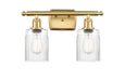 Innovations - 516-2W-SG-G342 - Two Light Bath Vanity - Ballston - Satin Gold