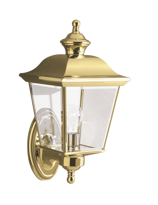 Kichler - 9712PB - One Light Outdoor Wall Mount - Bay Shore - Polished Brass
