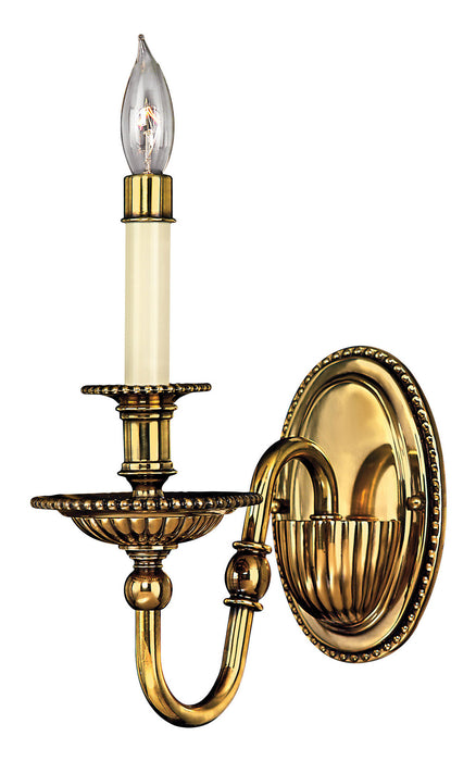 Hinkley - 4410BB - One Light Wall Sconce - Cambridge - Burnished Brass