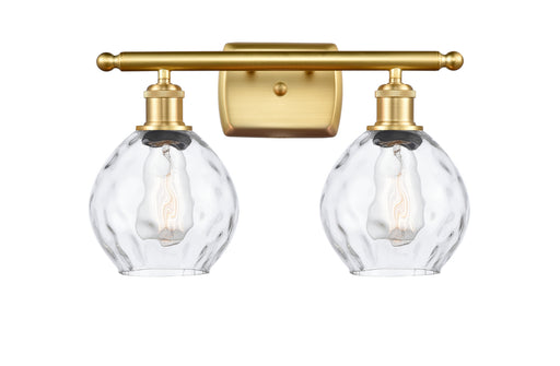 Innovations - 516-2W-SG-G362 - Two Light Bath Vanity - Ballston - Satin Gold