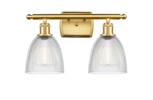 Innovations - 516-2W-SG-G382 - Two Light Bath Vanity - Ballston - Satin Gold