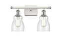 Innovations - 516-2W-WPC-G394 - Two Light Bath Vanity - Ballston - White and Polished Chrome