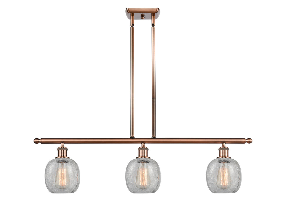 Innovations - 516-3I-AC-G105 - Three Light Island Pendant - Ballston - Antique Copper