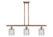 Innovations - 516-3I-AC-G112 - Three Light Island Pendant - Ballston - Antique Copper